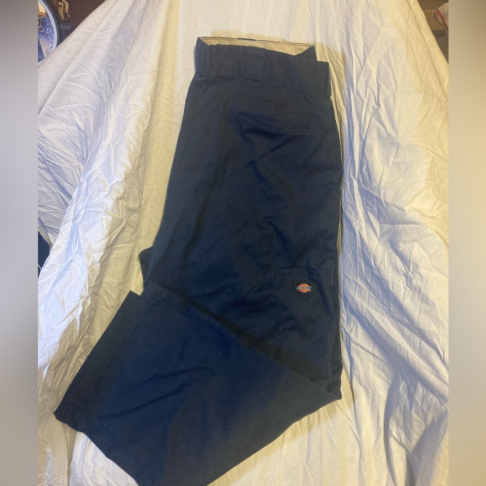 Loose fit dickies work pants with side cargo pocket